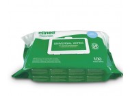 Clinell Universal Wipes (Green Pack) x 100's 